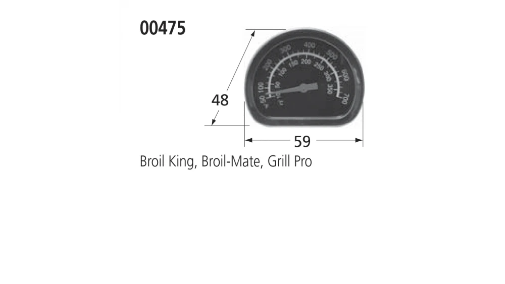 00475 BBQ Heat Indicator - Sterling, Broil King