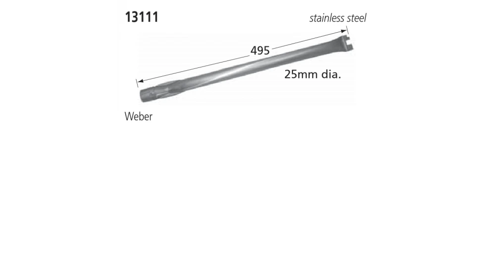 13111 BBQ Burner - Weber