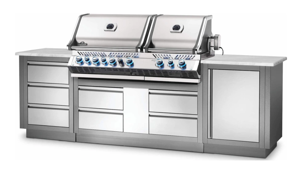 Napoleon Oasis 100 - Prestige PRO 825 - Kitchen BBQ - Free Rotisserie - Image 2