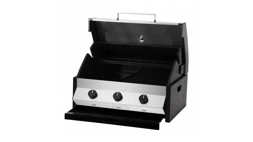 Cadac Meridian 3 Burner Built In Gas BBQ - Image 3