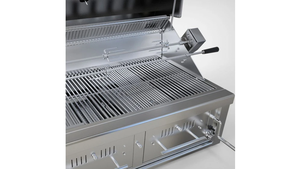 Sunstone 42" Gas Hybrid Dual Zone Built In BBQ - Image 5