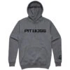Men’s Gunmetal Heather Logo Hoody - S