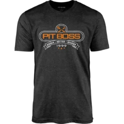 Pit Boss Tools Of The Trade Men’s T-Shirt - Charcoal Heather - S