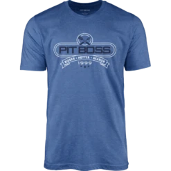 Pit Boss Tools Of The Trade Men’s T-Shirt - Royal Heather - M