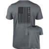 Pit Boss Vertical Flag Men’s T-Shirt - Titanium Heather Gray - S