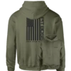 Pit Boss Vertical Flag Hoody - Army Green - M