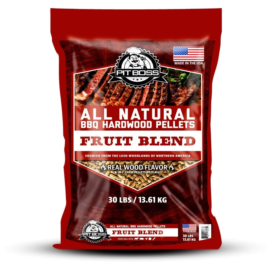 Pit Boss 30 Lb Fruitwood Blend BBQ Hardwood Pellets - Image 2