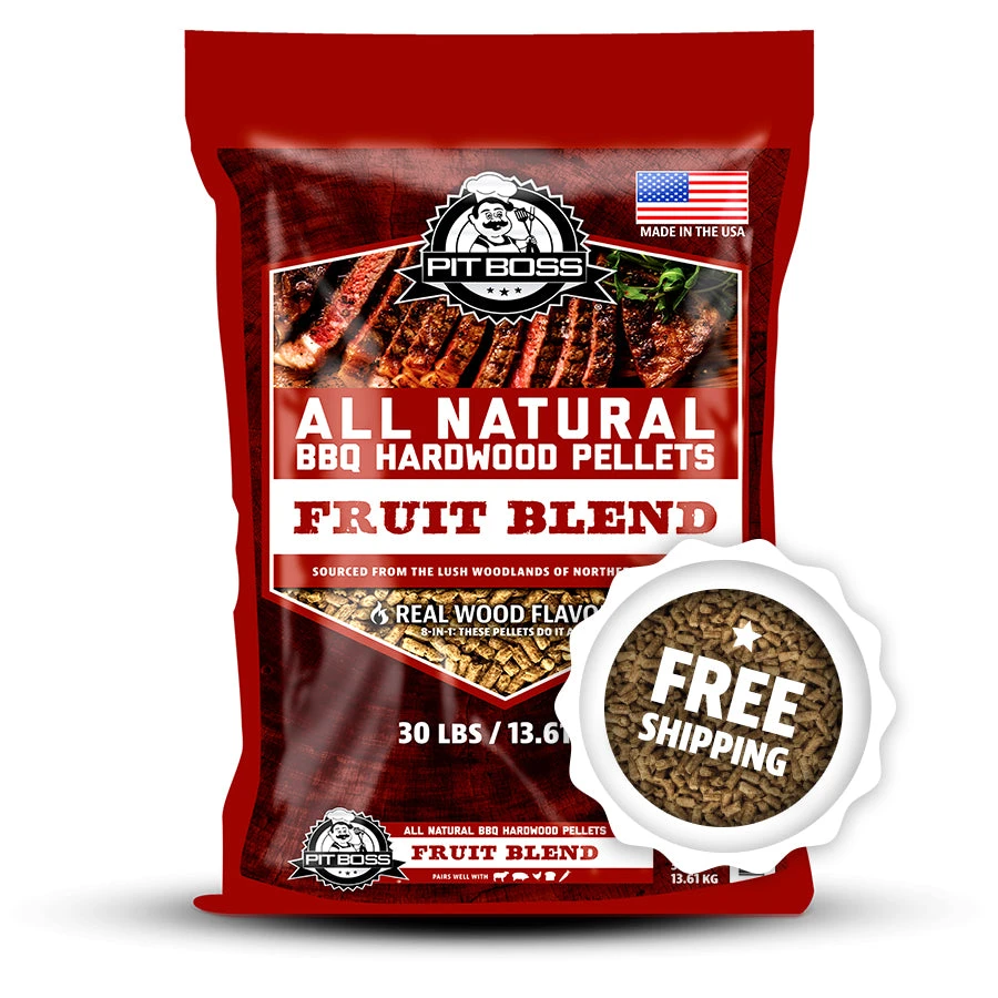 Pit Boss 30 Lb Fruitwood Blend BBQ Hardwood Pellets