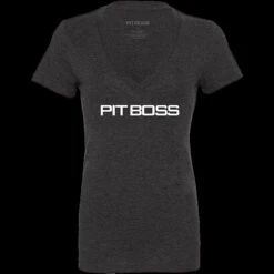Pit Boss Women’s Vintage Black Logo T-Shirt - S