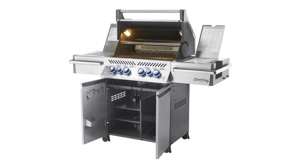 Napoleon Prestige PRO500RSIBPSS-3-GB Gas BBQ - Free Rotisserie And Cover - Image 4