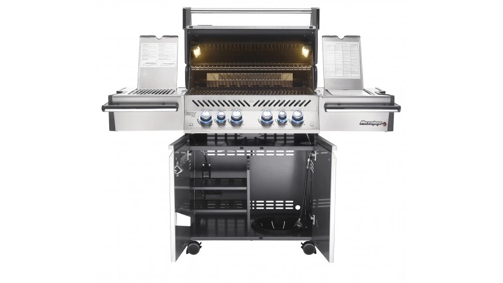 Napoleon Prestige PRO500RSIBPSS-3-GB Gas BBQ - Free Rotisserie And Cover - Image 2
