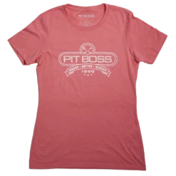 Pit Boss Tools Of The Trade Women’s T-Shirt - Pink Lemonade Heather - XS
