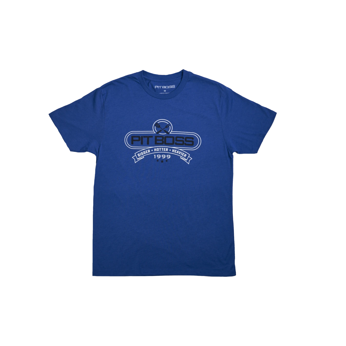 Pit Boss Tools Of The Trade Men’s T-Shirt - Royal Heather - M - Image 4