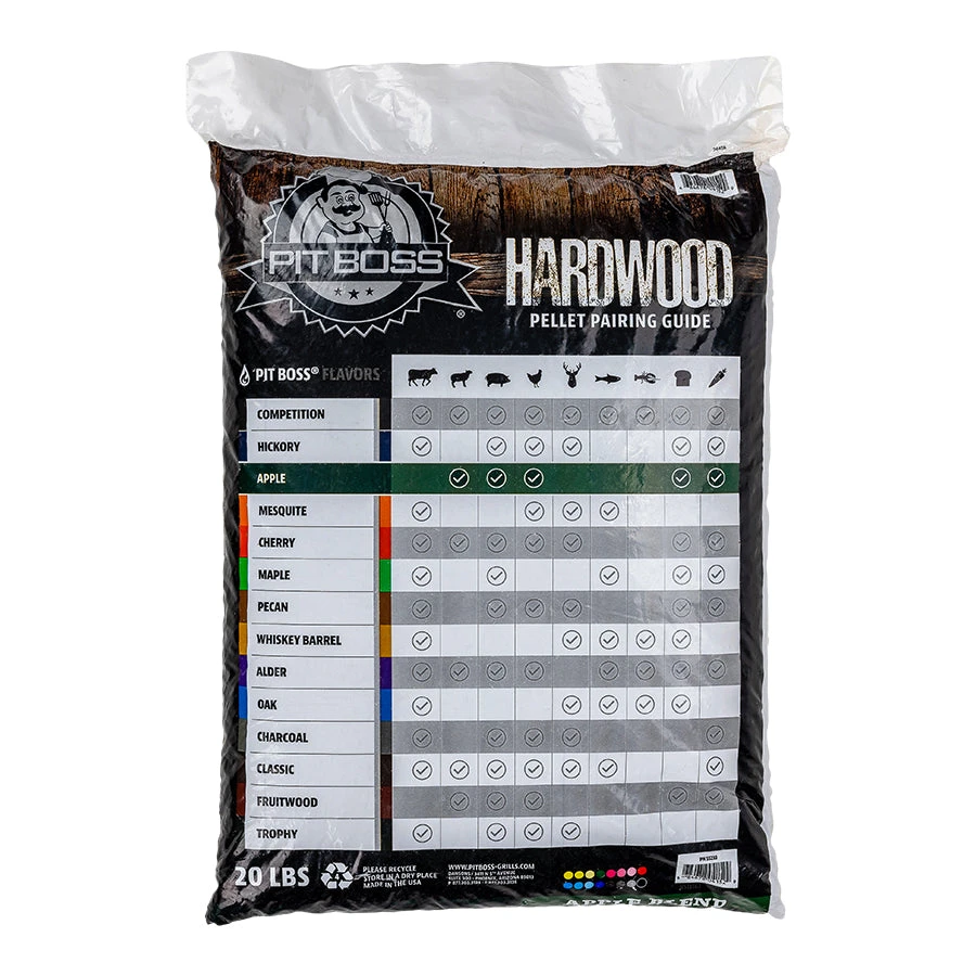 Pit Boss 20 Lb Apple Blend Hardwood Pellets - Image 2