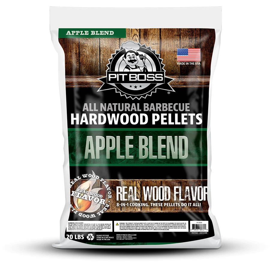 Pit Boss 20 Lb Apple Blend Hardwood Pellets