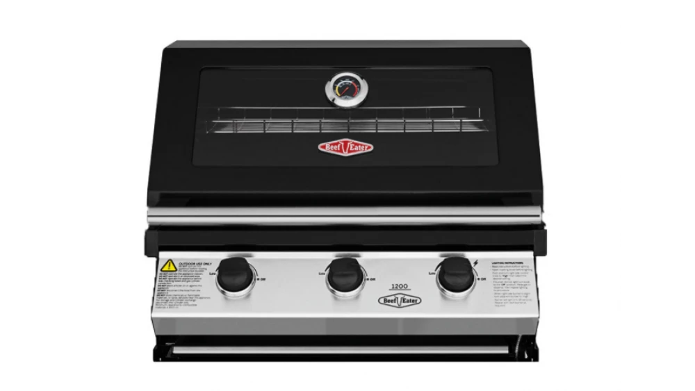 Beefeater 1200E Built In 3 Burner Gas BBQ