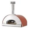 Fontana - Mangiafuoco Built In Wood Pizza Oven - Rosso