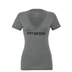 Pit Boss Women’s Premium Heather Logo T-Shirt - S